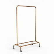 Portant POP cuivre 100x50x155 cm
