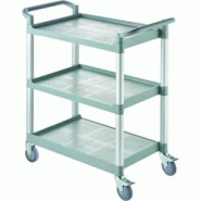 Stalgast chariot de Service en Plastique 3 Étagères Plastique/inox 661035 - 652733125675 Stalgast chariot de Service en Plastique 3 Étagères Plastique/inox 661035 - 652733125675