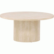 Table basse ronde Härön ø 80 cm Venture Home - beige 7340220844354