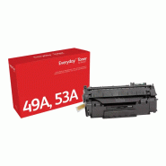 Toner Everyday¢ _OEM_NAME_ Noir de Xerox compatible avec HP 49A 53A (Q5949A/ Q7553A), Capacité stand