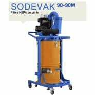 Aspirateur industriel poussieres - sodevak 90-90m