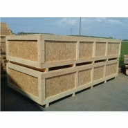 Caisses en bois sur mesure : pleines ou à claire voie, en bois massif ou contreplaqué - SCS