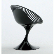 Chaise design AZHAR - Casprini - Noir_0