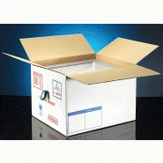 Emballages isothermes cryo-pur en polyuréthane injecté