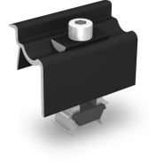 Étrier final 32-42mm en aluminium K2 SYSTEMS - fixation modules PV - Garantie 12 ans - Made in Germany_1