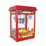 GastroHero Machine à pop-corn ECO 5 kg/h avec 1 cuve - rouge inox PKM-ECO2 GastroHero Machine à pop-corn ECO 5 kg/h avec 1 cuve - rouge inox PKM-ECO2