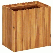 Helloshop26 - Jardinière lit surélevé plantes fleurs jardin 50 x 30 x 50 cm bois massif d'acacia 02_0001068 - 3000074151537 Helloshop26 - Jardinière lit surélevé plantes fleurs jardin 50 x 30 x 50 cm bois massif d'acacia 02_0001068 - 3000074151537