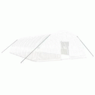 Helloshop26 - Serre tente abri plante fleur légumes avec cadre en acier 72 m² 12 x 6 x 2,85 m blanc 02_0044623 - 3000220236545 Helloshop26 - Serre tente abri plante fleur légumes avec cadre en acier 72 m² 12 x 6 x 2,85 m blanc 02_0044623 - 3000220236545
