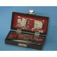 Jeu 12 poids classe M1 / acier 500-1mg - Ref.: KBW001 Jeu 12 poids classe M1 / acier 500-1mg - Ref.: KBW001