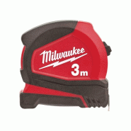 Mètre à ruban pro compact 3M - MILWAUKEE Mètre à ruban pro compact 3M - MILWAUKEE