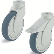 Roulette d'appareil design, bandage et monture synthétique