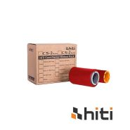 Ruban rouge métallique Hiti CS200 - 1000 impressions - ref. R0B15 Ruban rouge métallique Hiti CS200 - 1000 impressions - ref. R0B15
