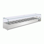 Saladette réfrigérée Série G 10x GN1/4 | Polar - G611