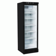 Vitrine à boissons - coloris noir - 375L - gamme de température 0°C à +10°C - dimensions L600 x P610 x H1890 mm Vitrine à boissons - coloris noir - 375L - gamme de température 0°C à +10°C - dimensions L600 x P610 x H1890 mm