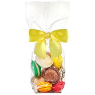 100 Sacs PP incolore - cristal, usage unique, fond cartonnette - SCTPPIN-DN07/SC_0