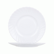 6 assiettes creuses, série Prima II, de Stalgast, Ø 215 mm - PZ5602255