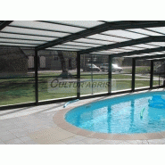 Abri piscine haut Moorea 3 - Fixe - Aluminium T6 et Inox 316L - Paroies en polyméthacrylate 5mm_1