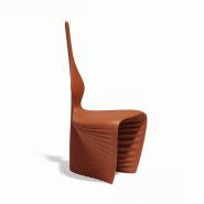 Chaise design in & out BIOPHILIA - argile