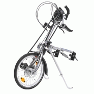 Vélo Handbike manuel sport 20'' - frein à disque - poignées ergonomiques - 72 vitesses Vélo Handbike manuel sport 20'' - frein à disque - poignées ergonomiques - 72 vitesses