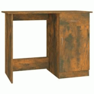 Helloshop26 - Bureau table poste de travail meuble d'ordinateur informatique étude chêne fumé 100 x 50 x 76 cm bois d'ingénierie 02_0023565 - 3000 Helloshop26 - Bureau table poste de travail meuble d'ordinateur informatique étude chêne fumé 100 x 50 x 76 cm bois d'ingénierie 02_0023565 - 3000