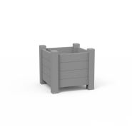 Jardinière LONDURA - Contenance 0.20 m³ - Hauteur 700 mm - Finition standard marron, gris, noir - STD OR-JA-01-M Jardinière LONDURA - Contenance 0.20 m³ - Hauteur 700 mm - Finition standard marron, gris, noir - STD OR-JA-01-M