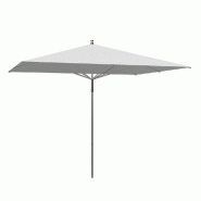 Parasol pour terrasse Pro Moorea rect.300x200cm - armature+toile+housse-blanc