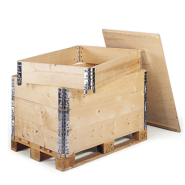 Réhausse de palette pliante en bois - sur mesure