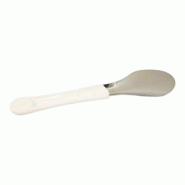 Spatule Inox 26 cm avec manche en Polypropylène - Blanc - Gastroland - blanc 3701666003899