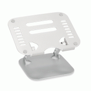 Support pour ordinateur portable LAPTOP STAND aluminium argent hjh OFFICE - argenté aluminium 830100