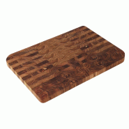 WellHome - Planche à Découper en Bois de Teck 40x28x2 cm - marron WH16739 WellHome - Planche à Découper en Bois de Teck 40x28x2 cm - marron WH16739