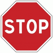 2180123- panneau de circulation - stop