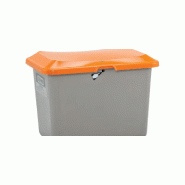 Bac à sel 200 Litres - Sans ouverture / sans passage de fourches Bac à sel 200 Litres - Sans ouverture / sans passage de fourches