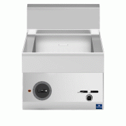 Bain-marie électrique de table, 1 cuve GN h 150 mm 400x650x300 mm - VIRTUS - 4068875004031