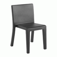 Chaise design in & out JUT - anthracite