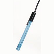 CHAUVIN ARNOUX - Electrode combinée pH XRV1H - corps en PVC, système Ag/AgCl, jonction céramique, diamètre 12x120 mm, connectique DIN
