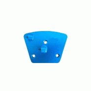 DIAMWOOD EXPERT EN EQUIPEMENT Segment de ponçage diamanté PCD à 3 trous connexion M6 rotation droite - colle, mastic, bitume, époxy, peinture - Di