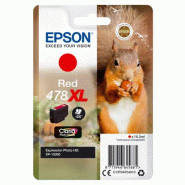 Epson Squirrel Singlepack Red 478XL Claria Photo HD Ink