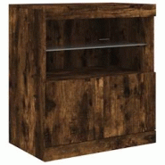 Helloshop26 - Buffet bahut commode armoire meuble de rangement organisateur cuisine salle de séjour salon avec lumières LED 60 x 37 02_0029891 - 300 Helloshop26 - Buffet bahut commode armoire meuble de rangement organisateur cuisine salle de séjour salon avec lumières LED 60 x 37 02_0029891 - 300
