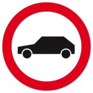 Interdit aux vehicules d.300mm TALIAPLAST | 622297 Interdit aux vehicules d.300mm TALIAPLAST | 622297