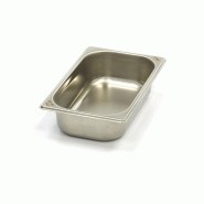 Maxima Récipient gastronorm - 1/4 GN - profondeur 6,5 cm - arec inoxydable – 26.5 × 16.2 × 6.5 cm - AKS-09367529