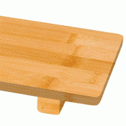 Plateau à sushi 50x23x2,5cm bambou