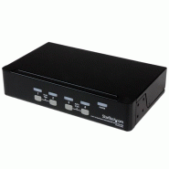 StarTech.Com Commutateur KVM 4 Ports VGA USB, Montage en Rack et OSD - Switch KVM - 1920x1440