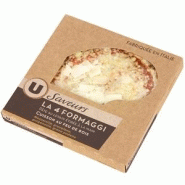 U SAVEURS PIZZA 4 FROMAGES MOZZARELLA PROVOLONE GORGONZOLA PANADO 400 G U SAVEURS PIZZA 4 FROMAGES MOZZARELLA PROVOLONE GORGONZOLA PANADO 400 G