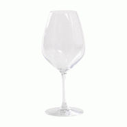 Zafferano Solution Set 6 Verres Professionnels Pour Dégustation De Vins Rouges Structurés En Verre Sonore Supérieur, Capacité 57 Cl, Design Transp