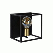 Applique murale intérieure Led - Lucide - Ruben - noir métal 5411212000170