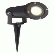 Brilliant lampe exterieure LED a piquer noir - Brillant - noir multi-matériau G96232/06