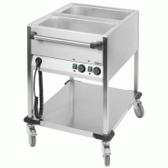 Chariot bain-marie - 2 x GN 1/1 - L 850 mm | Casselin - CCBM2V
