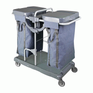 Chariot pour sacs à linge double - VIRTUS - 0615402648660