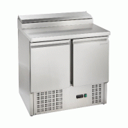 GastroHero Station réfrigérée de préparation ECO 900 pour 5 bacs GN 1/6 ! - inox PSH200 GastroHero Station réfrigérée de préparation ECO 900 pour 5 bacs GN 1/6 ! - inox PSH200
