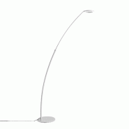 Gea Luce Lampadaire GPIB30 Blanc Mat 25W LED 1442lm 3000K Dimmable Push _ Gealuce - GPIB30